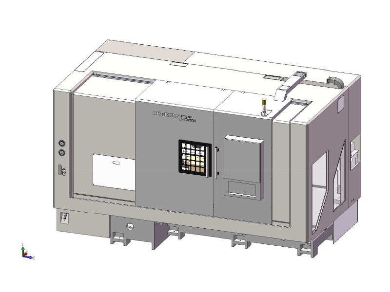 HTB650A倾斜床CNC车床