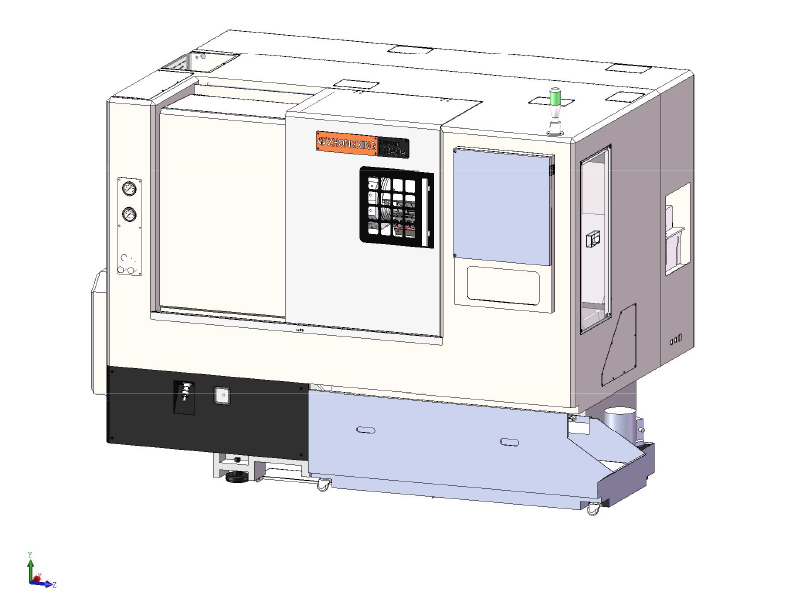 HTB450B CNC倾斜床车床