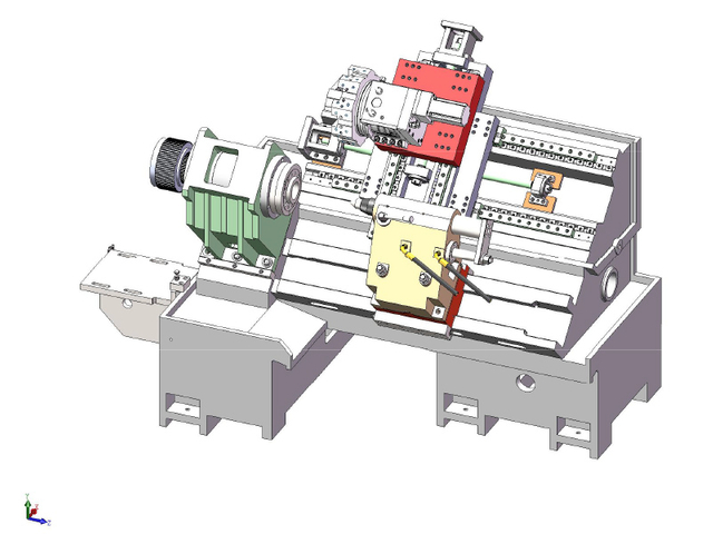 HTB450A斜床CNC车床