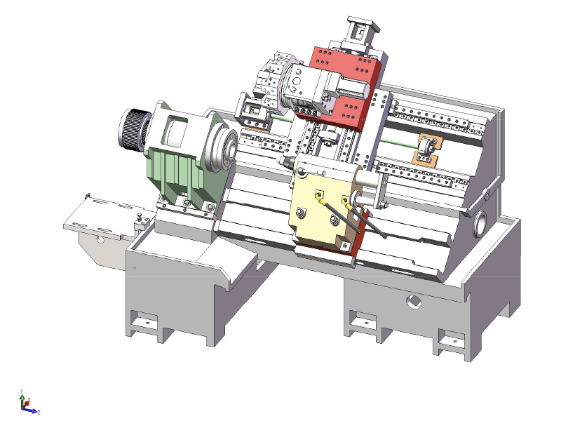 HTB450A斜床CNC车床